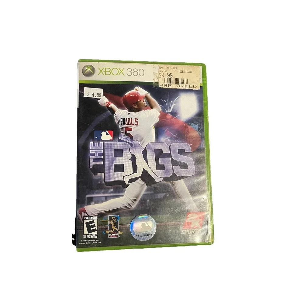 The Bigs (Microsoft Xbox  360, 2009) CIB Complete
